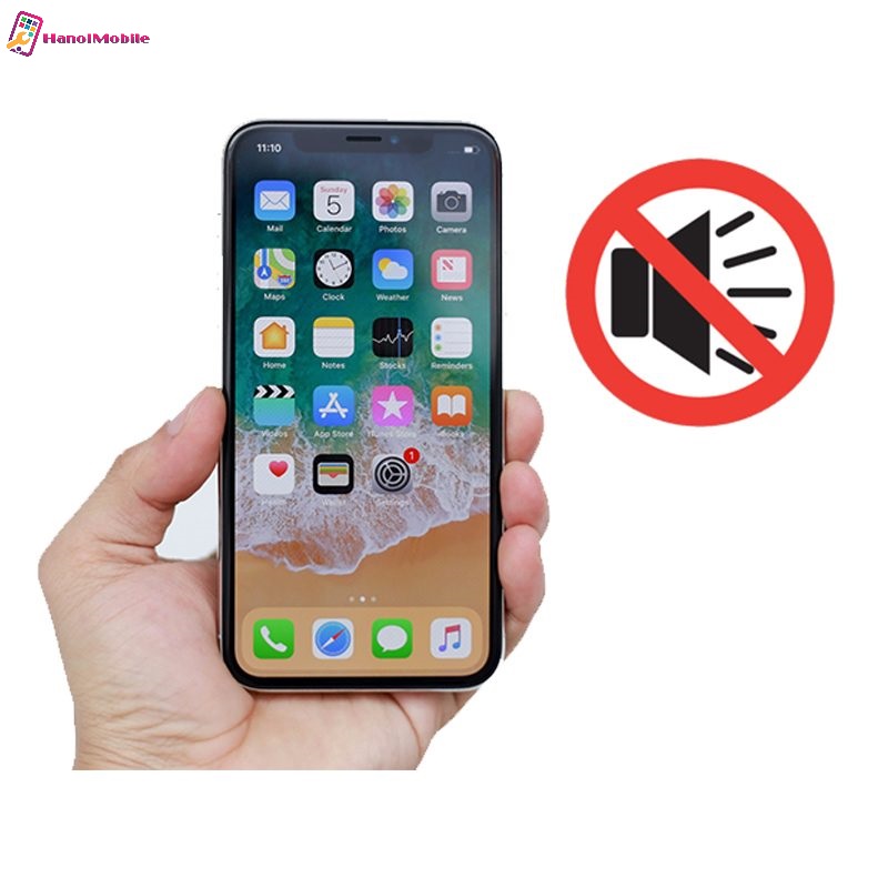 Loa trên iPhone X không phát ra bất kỳ âm thành nào